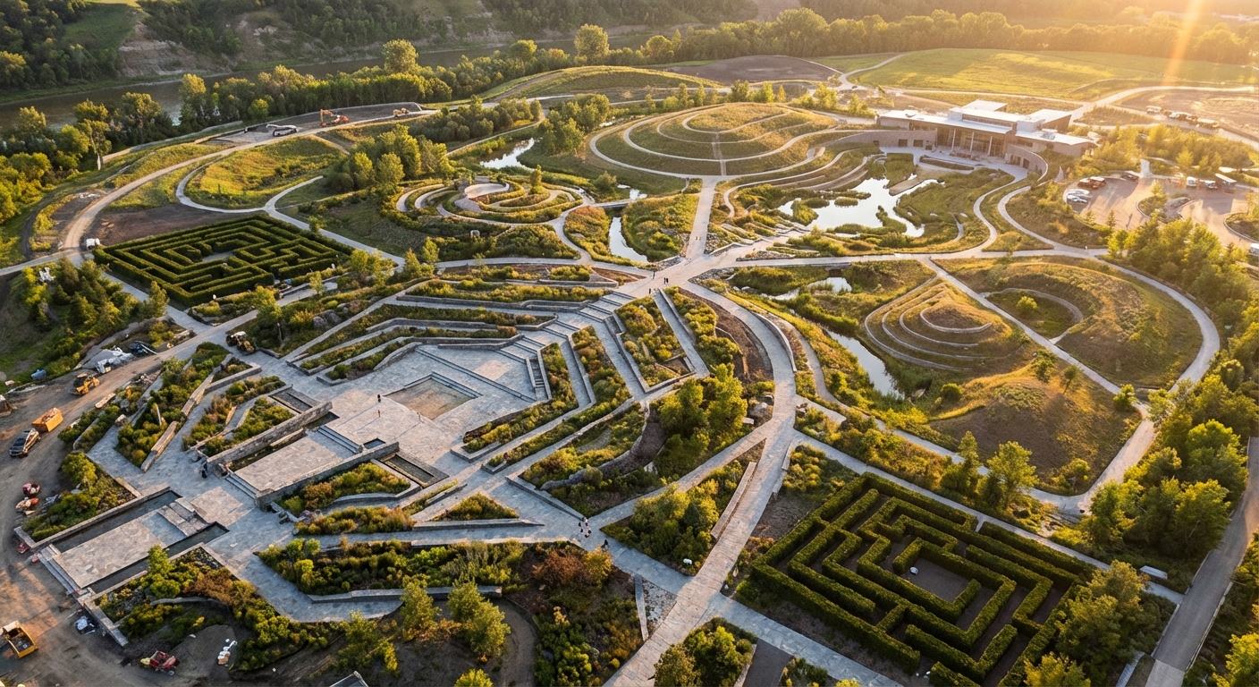 Before and after backyard renovation visualization