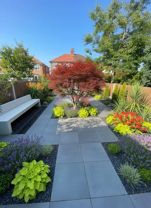 Small garden makeover visualization