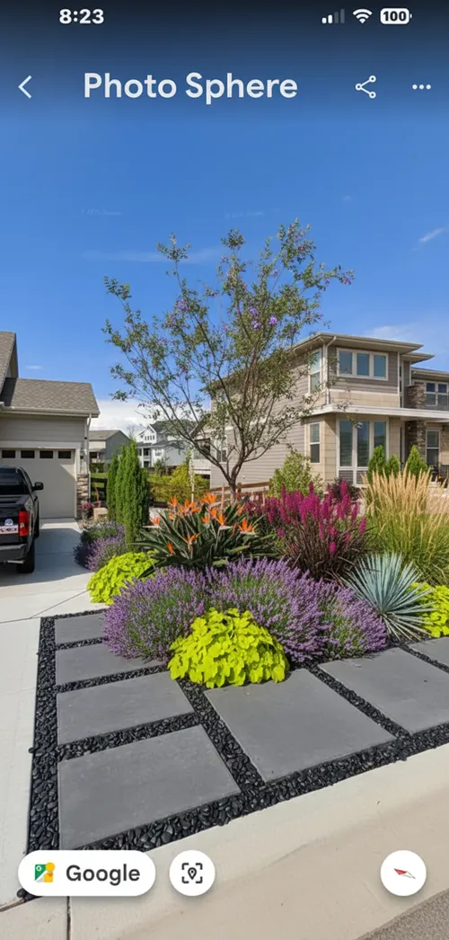 Drought tolerant front yard xeriscape ideas