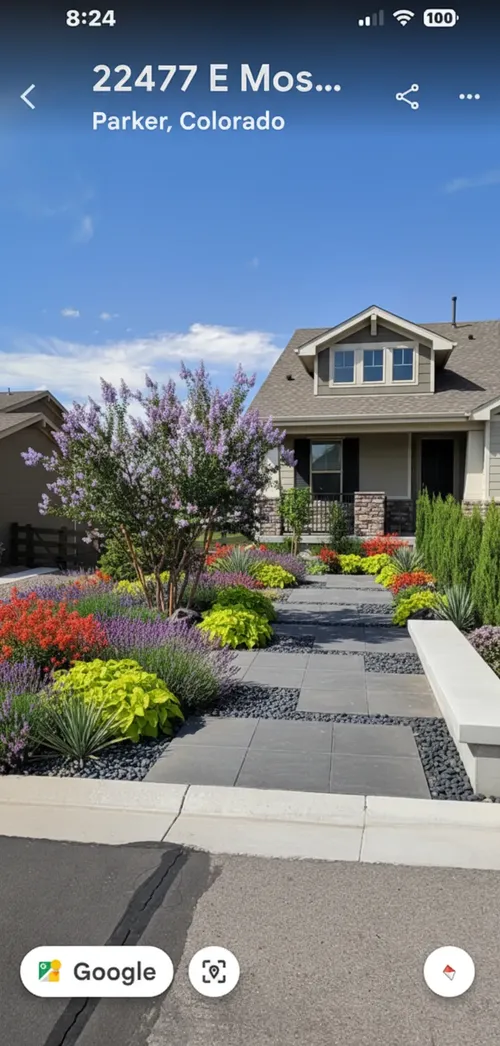 Luxury outdoor living space with pool deck