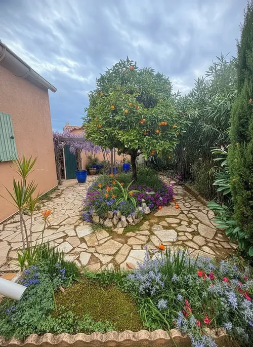 Low maintenance desert landscaping design