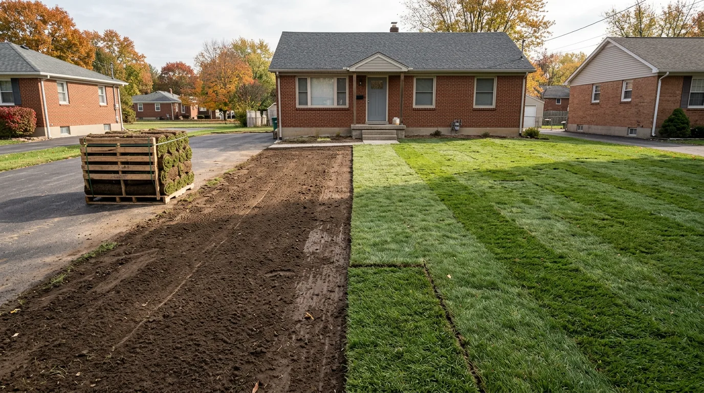 Sod vs Seed: Cost, Timing and What Cannot Be Seeded