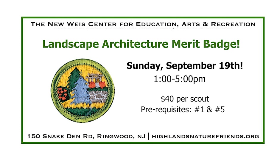 Landscape Architecture Merit Badge