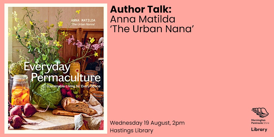 Author Talk: Anna Matilda The Urban Nanna - Hastings Library
