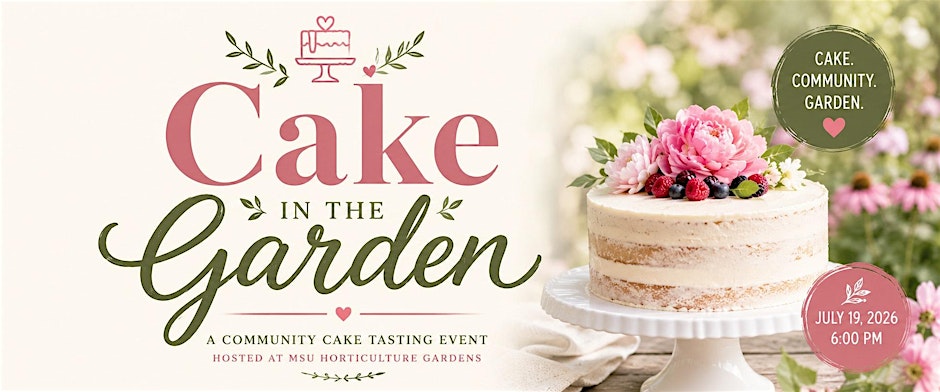 Cake in the Garden