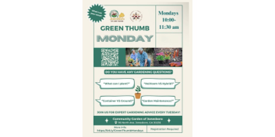 Green Thumb Mondays