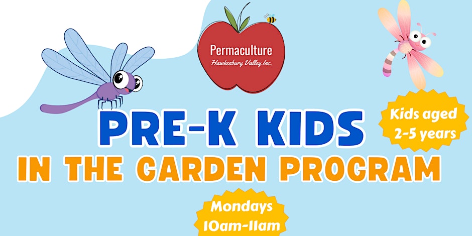 Pre-K Kids In The Garden Program (Term 4, 2026)