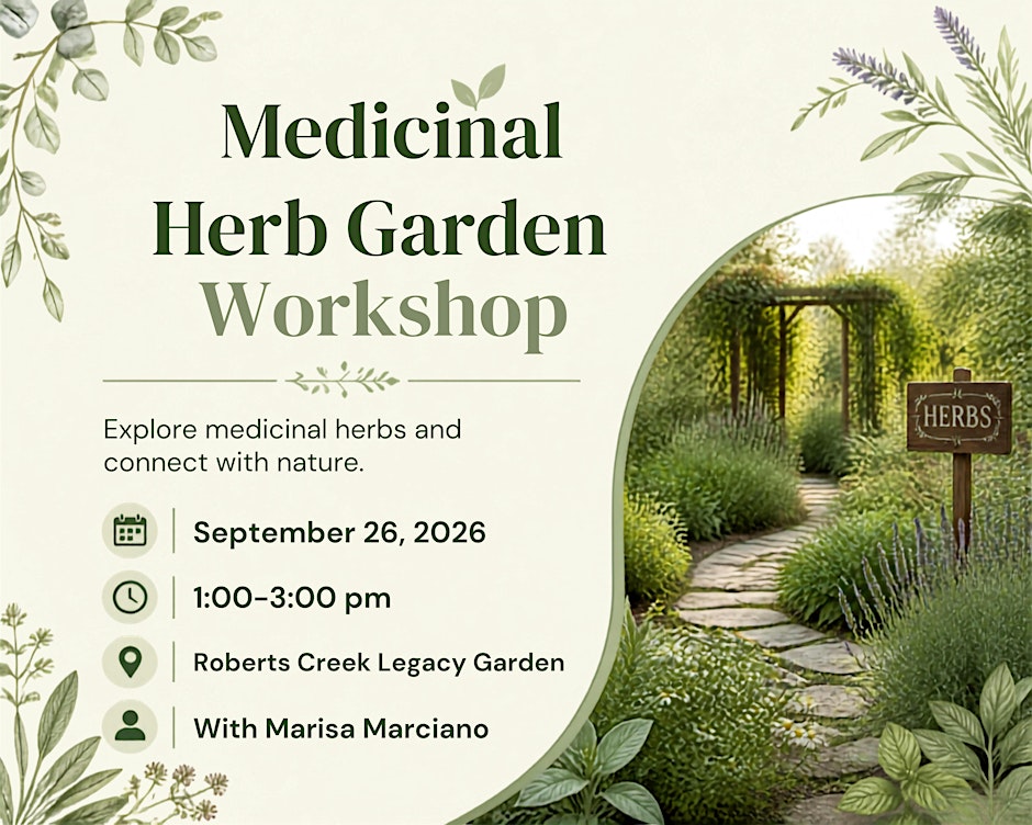 Medicinal Herb Garden Workshop
