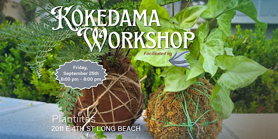 Kokedama Workshop