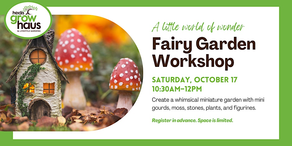 Fairy Garden Workshop