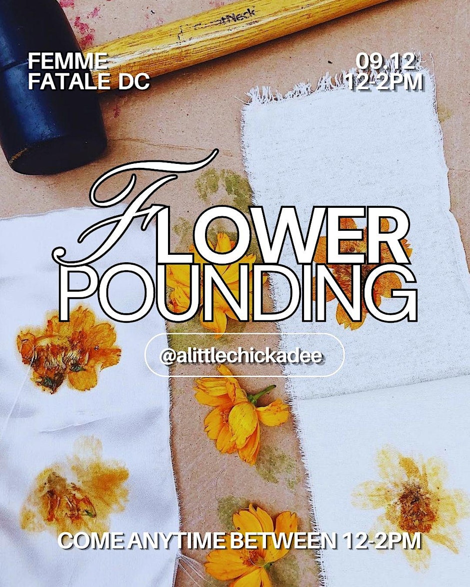 Flower Pounding