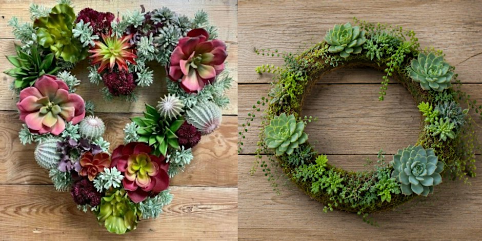 Flower Show Horticulture Workshop: Combination Plantings - Living Wreath