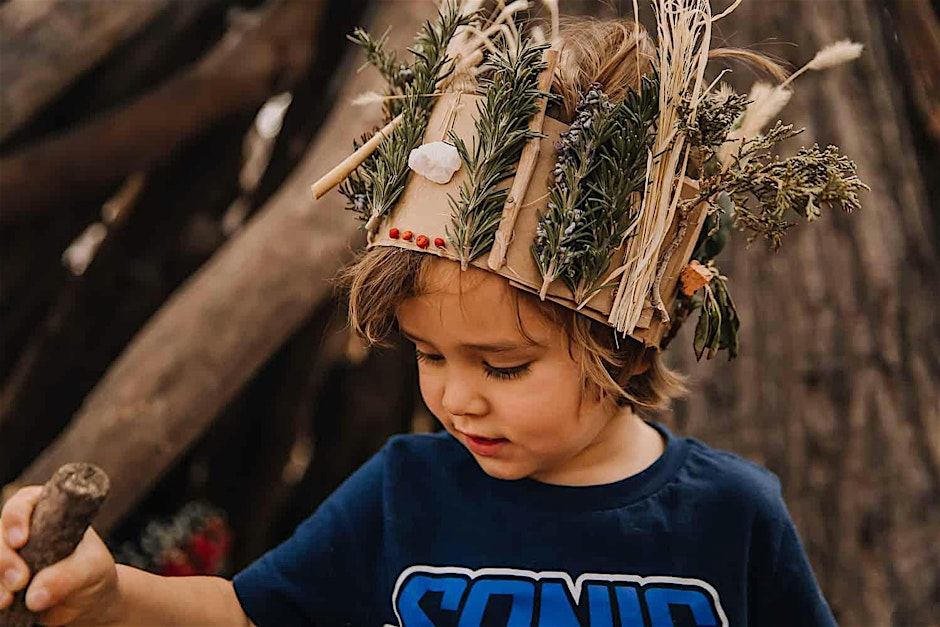 Wild Spring Botanical Crowns + Wands (ages 4-9)