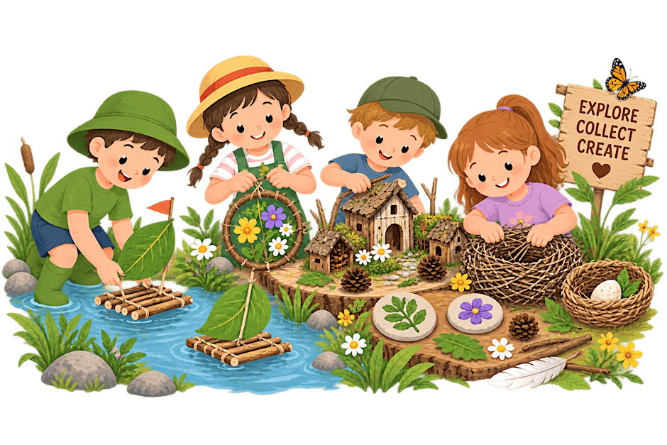 School Holiday Program - Build, Weave & Craft