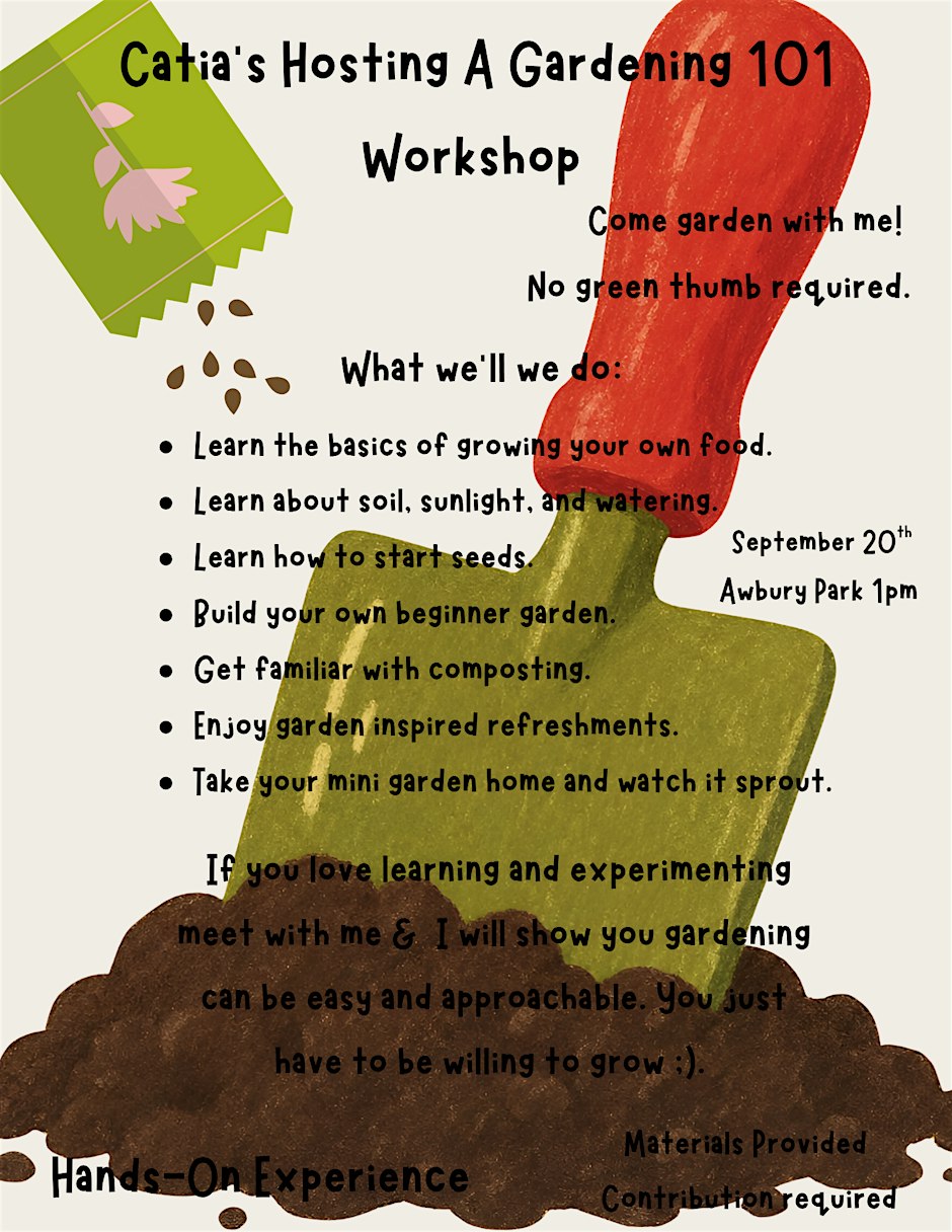 Catia's Garden Workshop