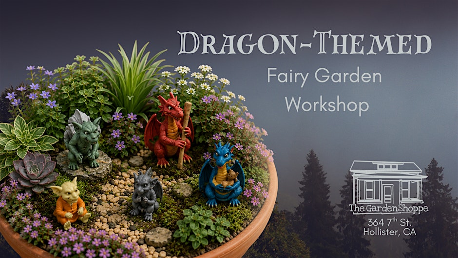 Making Dragon Themed Mini Gardens!