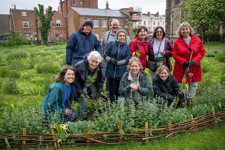Community Gardening at Leamington's Living Labyrinth