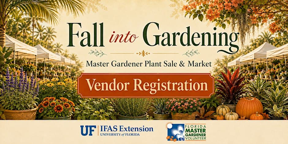 Fall into Gardening Master Gardener Plant Sale & Market Vendor Registration