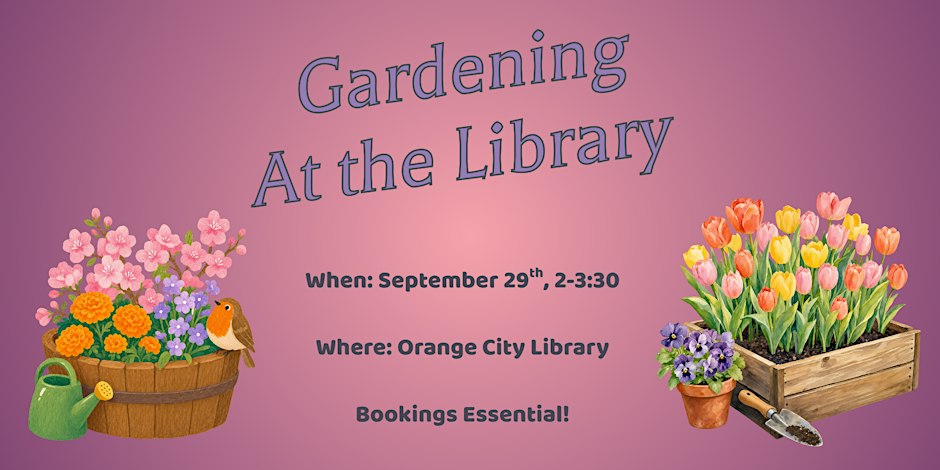 Gardening at the Library