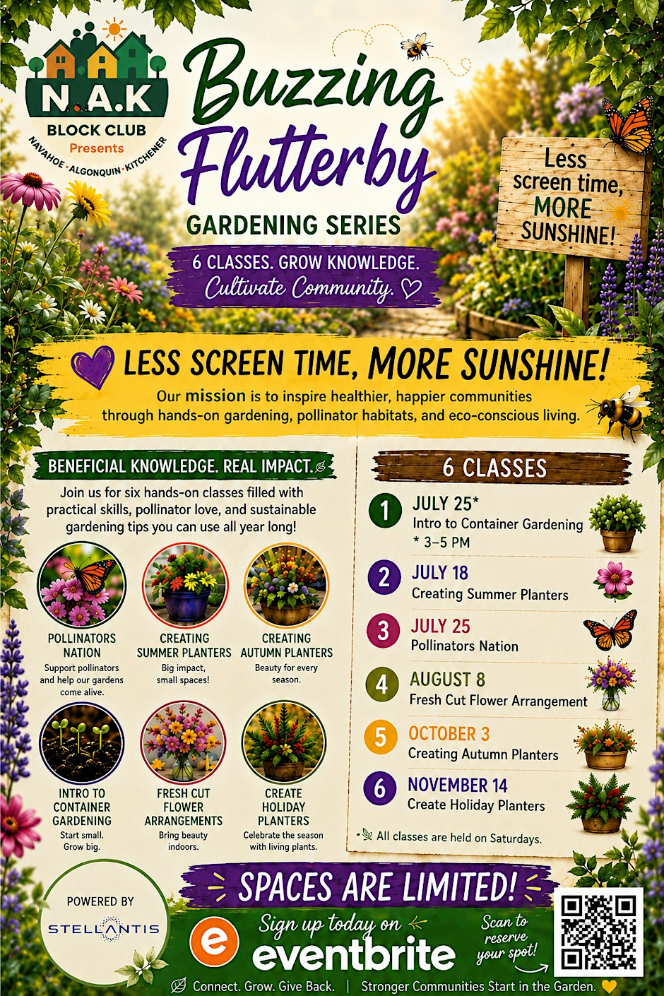 The Buzzing Flutterby Gardening Series