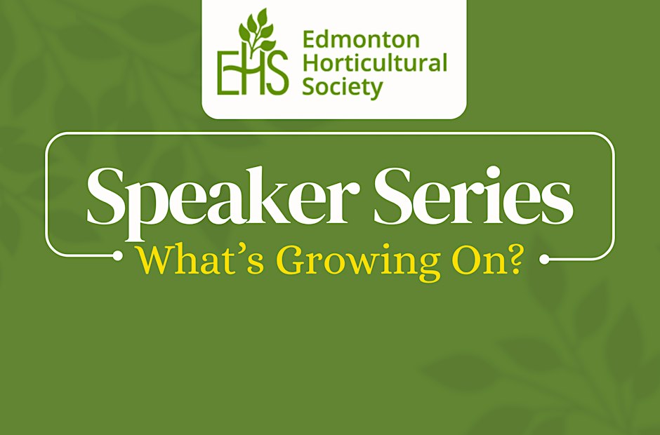 Speaker Series: What's growing on?