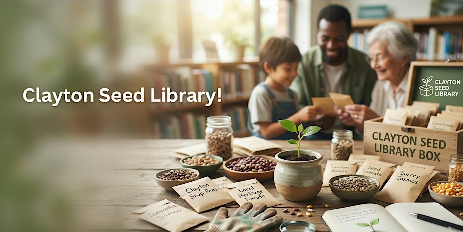 Clayton Seed Library Meetup