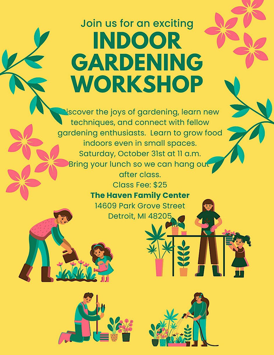 Indoor Gardening Workshop