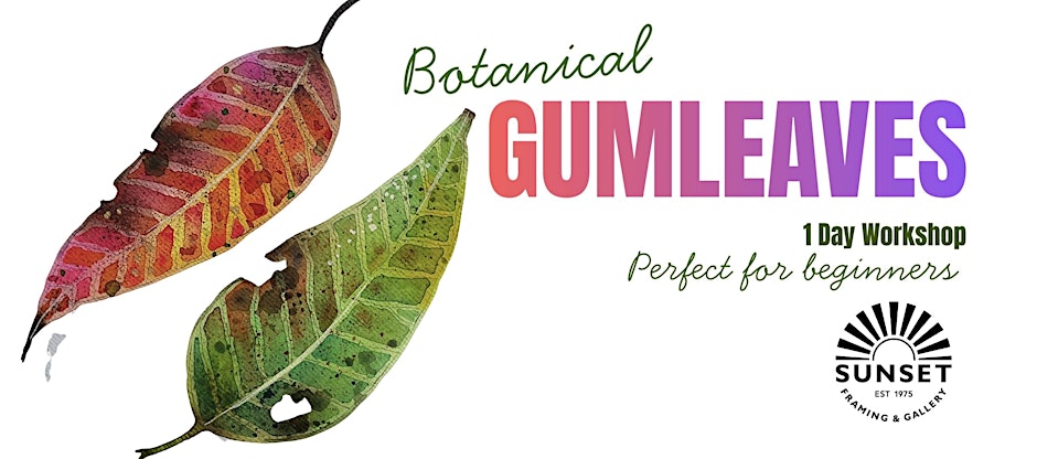 ONE DAY Botanical Watercolour Gum leaf painting Workshop.