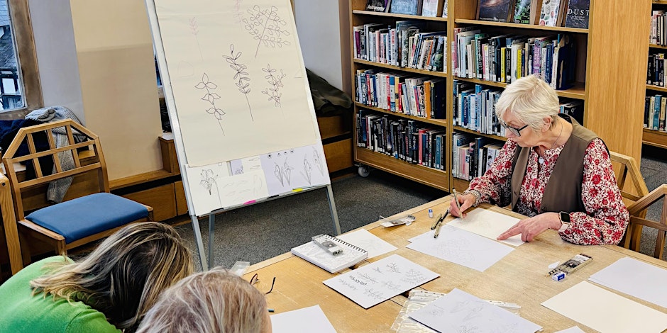 NEW! Learn How to Draw Botanicals –September -Four-Session Course