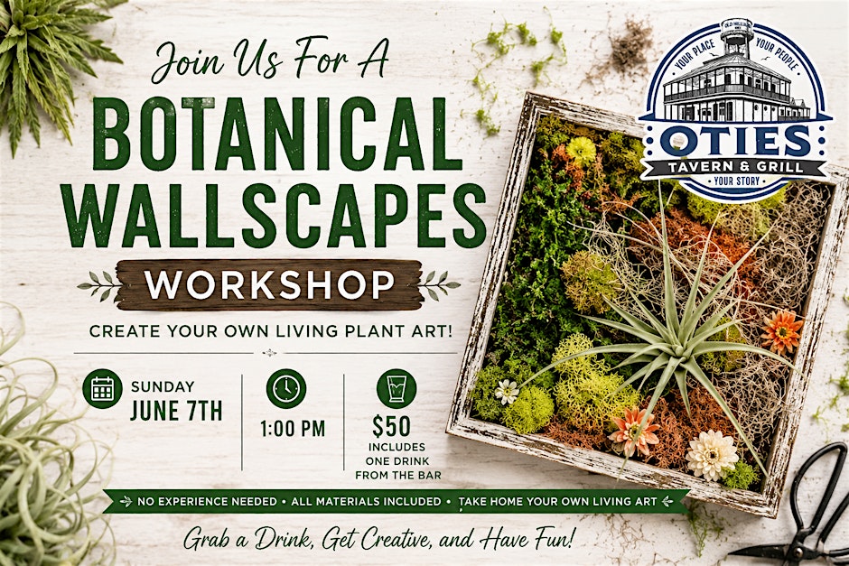 Botanical Wallscapes Workshop