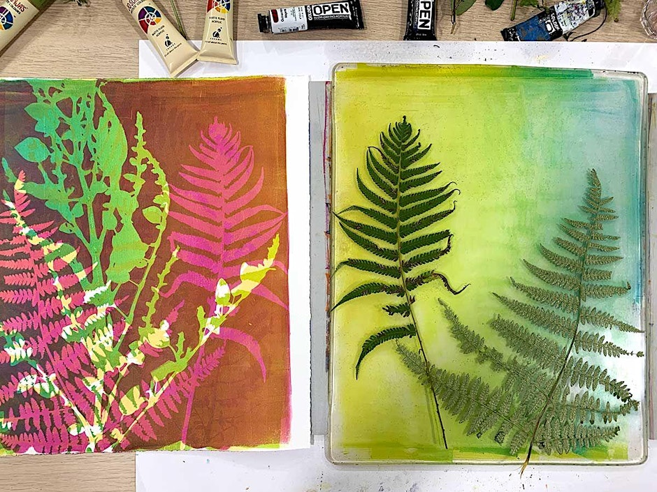 Botanical Gelli Printing Workshop