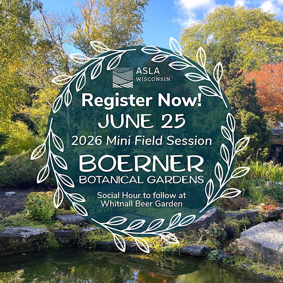 2026 Mini Field Session - Boerner Botanical Gardens