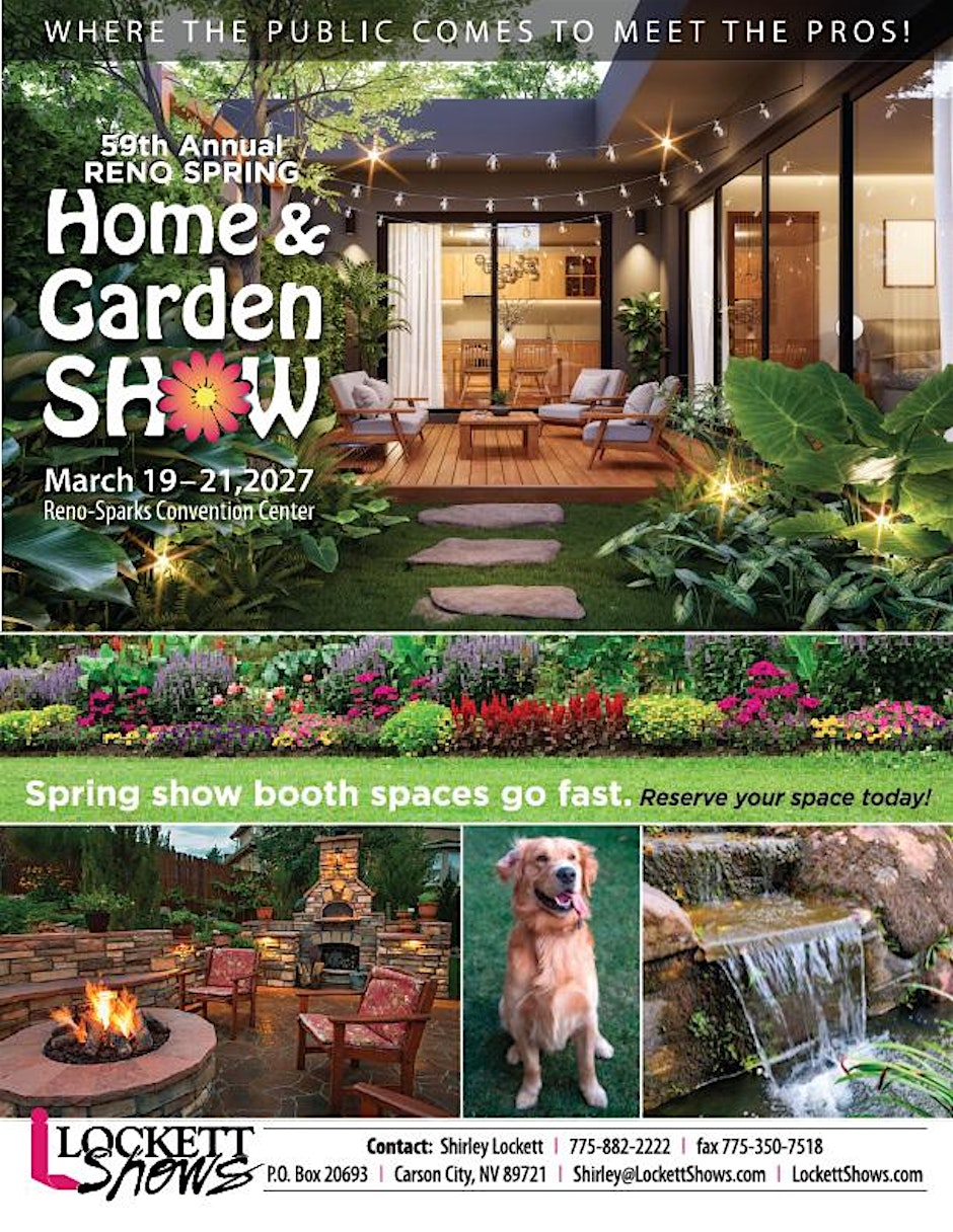 Reno Home & Garden Show and the Reno Pet Show, 2027