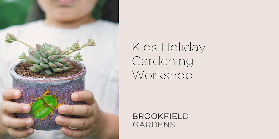 Kids Holiday Workshop: Plant a succulent