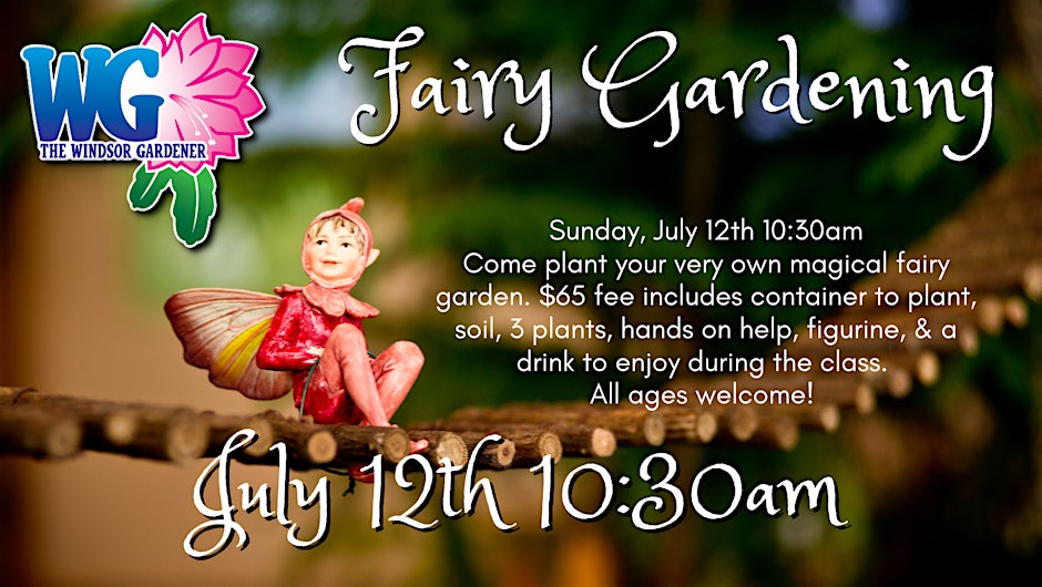 Fairy Gardening Class