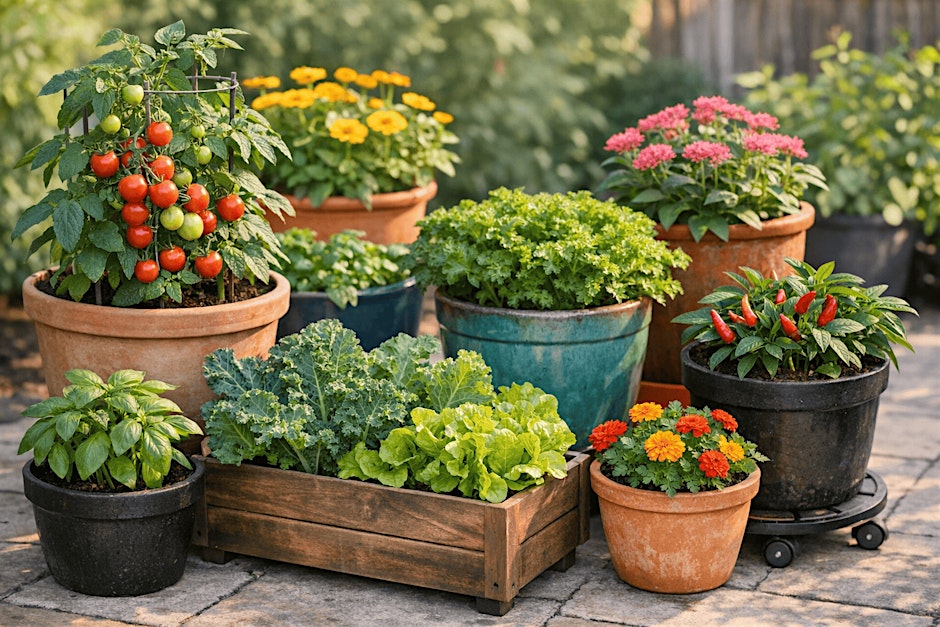 Learn to Grow: Container Gardening