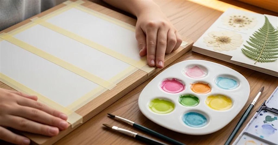 Kids Botanical Watercolor Workshop