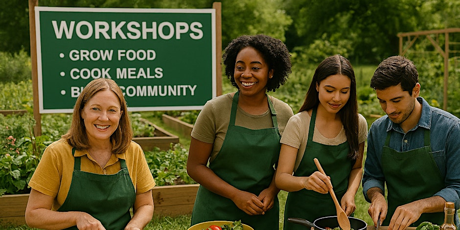 A Year of Gardening ,Cooking & Connecting!