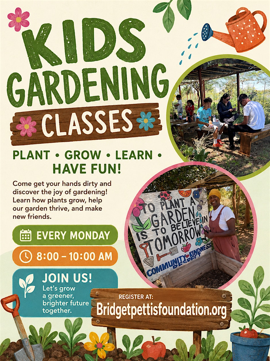 Bridget Pettis Foundation Kids Gardening Academy