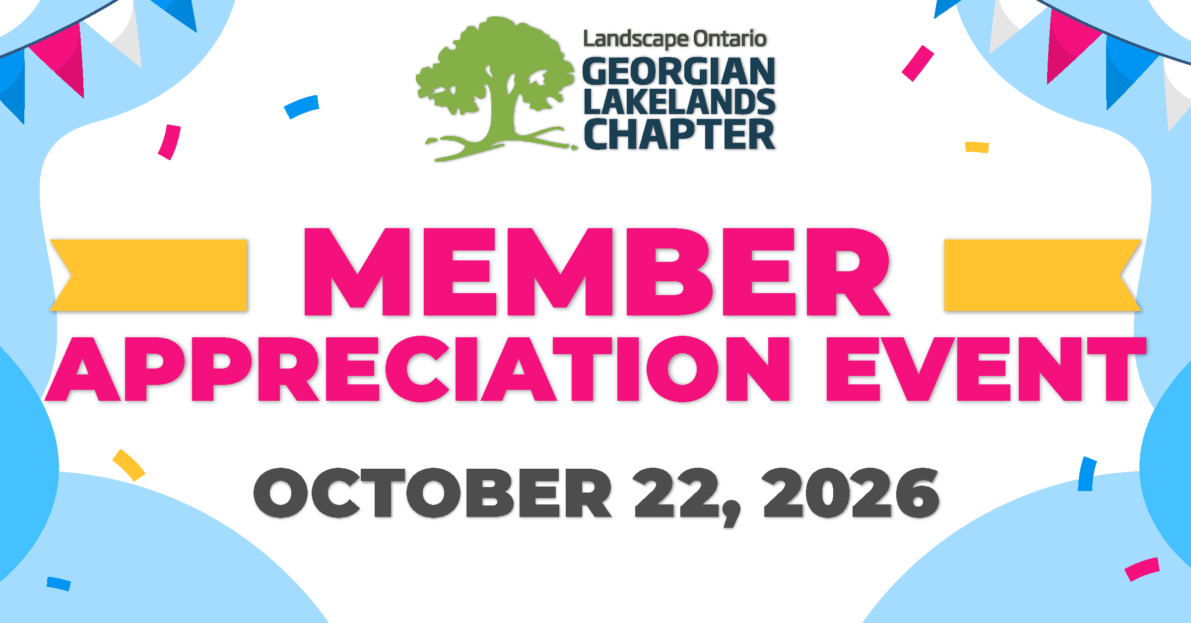 Georgian Lakelands Chapter Member Appreciation Event