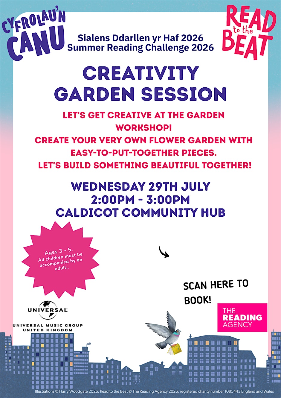 Summer Reading Challenge Creativity Garden Session