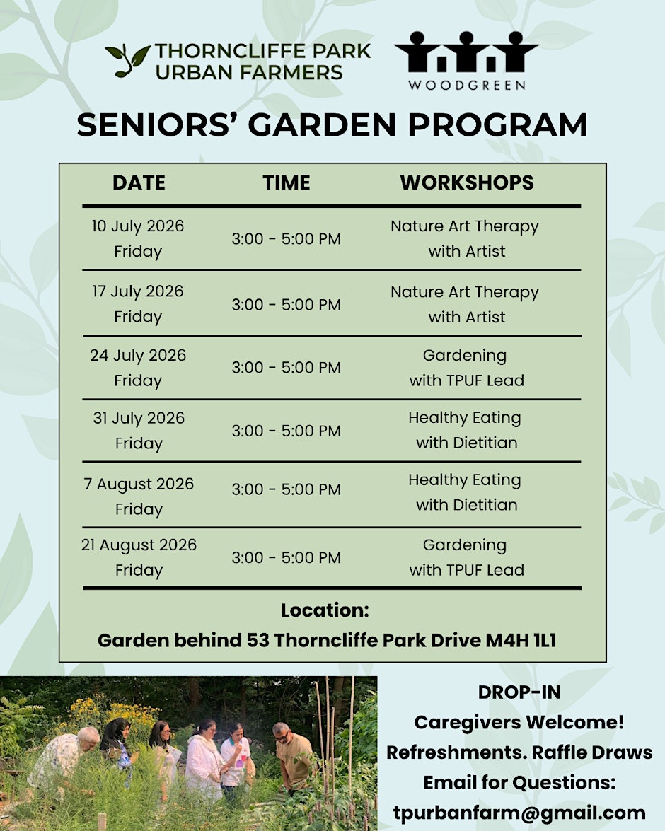 Senior Gardening with Thorncliffe Park Urban Farmers