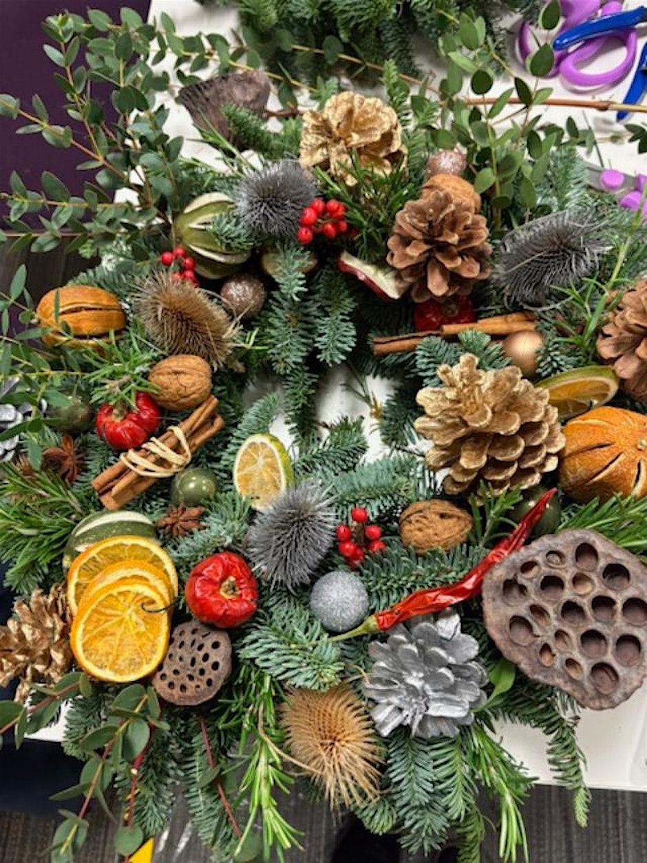 Christmas Wreath Making Workshop by Botanicalia at Hall Place, Bexley