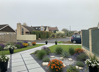 AI Landscaping design for Autumn