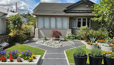 AI Landscaping Design in Modern Style