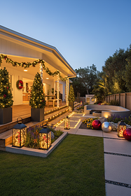 Lighting and Ambiance
Warm White Glow: Use incandescent or "warm white" LED lights for all instal...