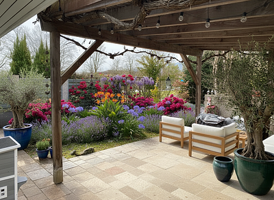 Mediterranean Garden Design - User Generated 2